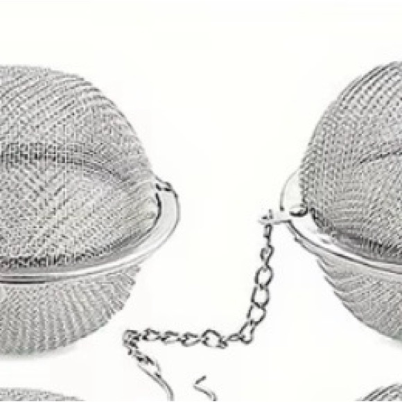 2 Silver Mesh Ball Tea Infusers - Picture 5 of 12